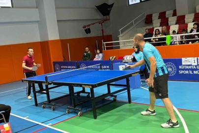 Kütahya’da masa tenisi heyecanı