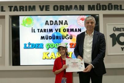 "Lider Çocuk Kampı"yla çocuklar, hayvancılık ve tarım öğrendi