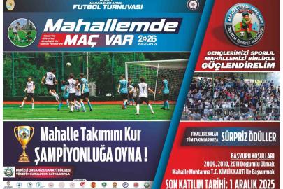 Mahallemde Maç Var turnuvasında üçüncü sezonun başvuruları başladı