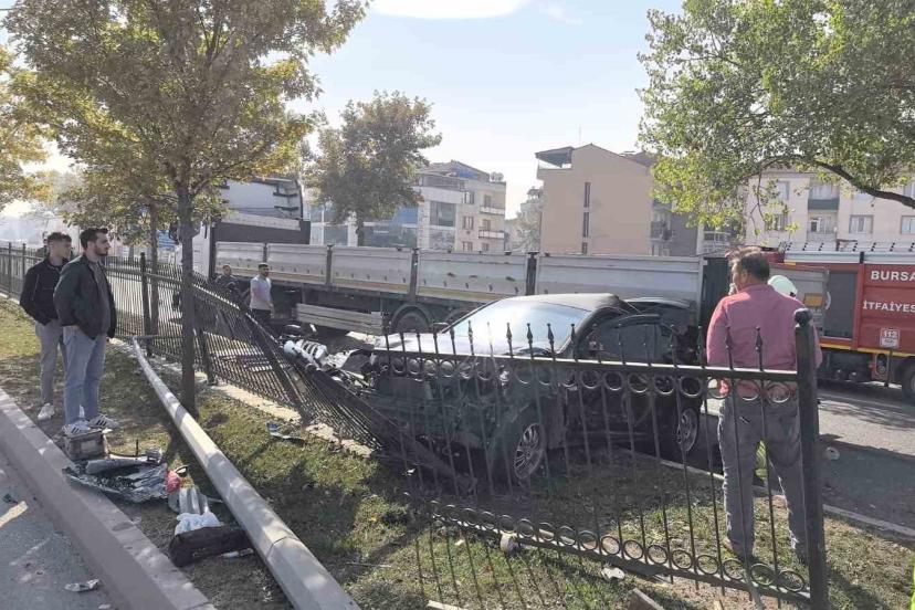 Makas atarken ortalığı birbirine kattı