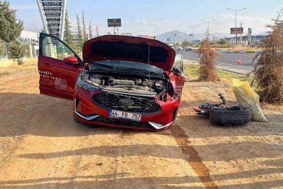 Malatya’da iki otomobil çarpıştı: 2 yaralı