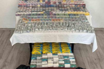 Manavgat’ta kaçak sigara operasyonu