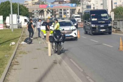 Manavgat’ta motosiklet ile otomobil çarpıştı: 1 yaralı