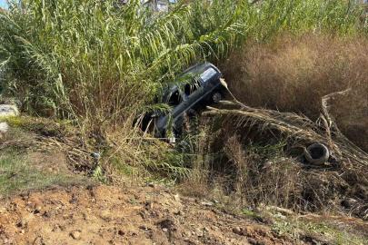 Manavgat’ta otomobiller çarpıştı: 2 yaralı