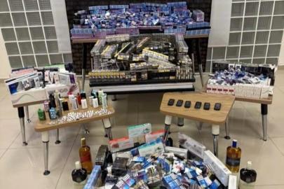 Manisa’da 4 bin 600 paket kaçak sigara yakalandı