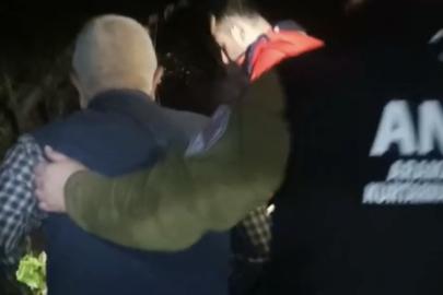 Mantar toplamaya çıktıktan sonra kaybolan yaşlı adam 8 saat sonra bulundu