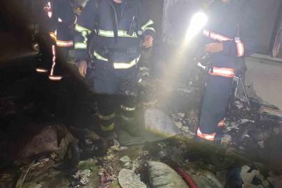 Mardin’de bina yangını: 2 kişi dumandan etkilendi