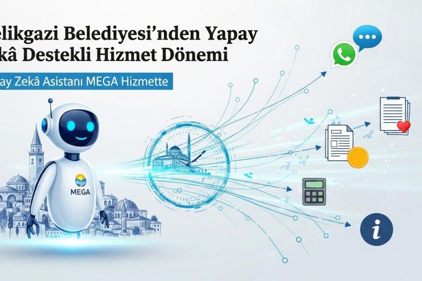Melikgazi Belediyesi’nden yapay zeka destekli hizmet dönemi