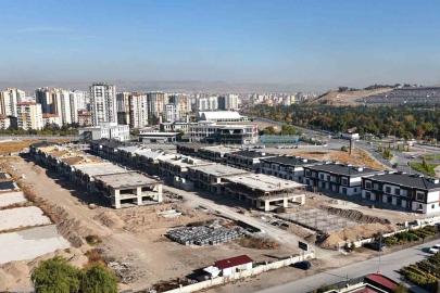 Melikgazi’nin şehircilikte yeni vizyonu yatay mimari projesi hızla tamamlanıyor
