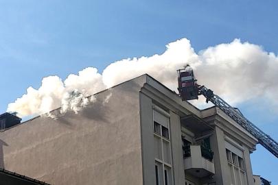 Menteşe’de baca yangını paniğe neden oldu