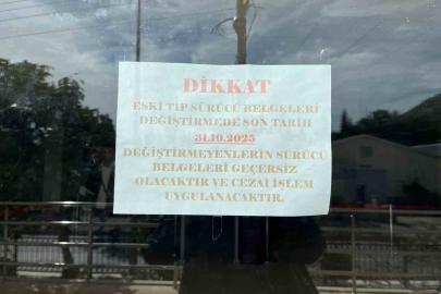 Menteşe’de ehliyet yoğunluğu olmadı: 2 bin 500 kişi hala eski tip ehliyet sahibi