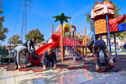 Meram’ın park ve bahçeleri kışa hazırlanıyor