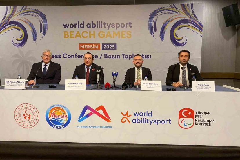 Mersin, ‘Dünya Bedensel Engelliler Plaj Oyunları’na ev sahipliği yapacak