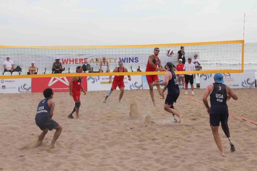 Mersin’de Dünya Bedensel Engelliler Plaj Oyunları’nda ilk gün tamamlandı