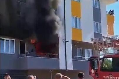 Mersin’de ev yangını korkuttu