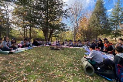 Minik izciler Cumhuriyet Bayramını farklı bir etkinlikle kutladı