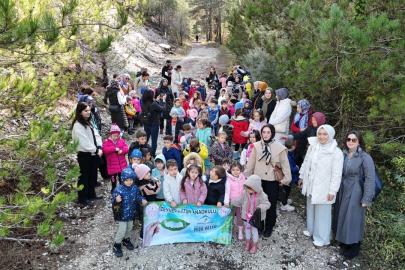 Minik öğrencilere doğa sevgisi aşılandı