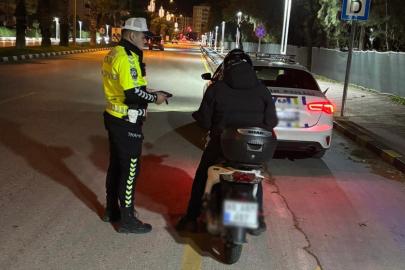 Motosiklet denetiminde ceza yağdı