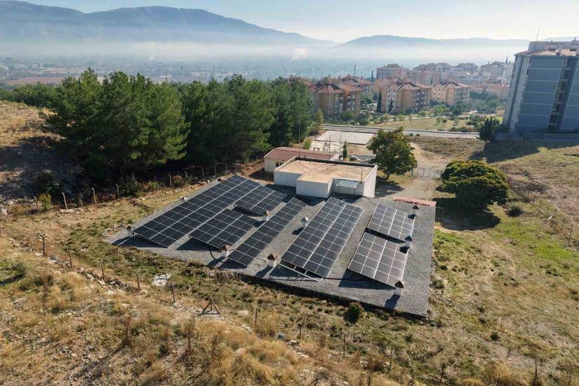 MUSKİ, enerjisini Güneşten alıyor