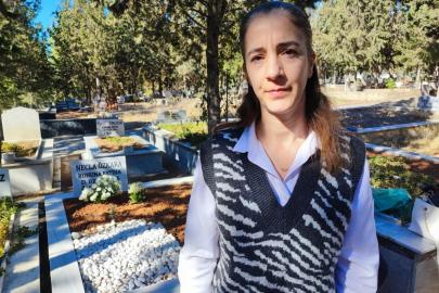 Müteahhit rekor ceza alınca genç kadın, anne ve babasının mezarında şükür duası etti