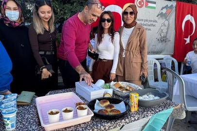 Namık Kemal İlkokulu öğrencileri Gazze için seferber oldu