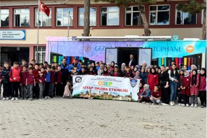 Niğde Emniyeti’nden öğrencilere kitap okuma etkinliği