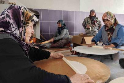 Odun ateşinde 50 yıllık gelenek