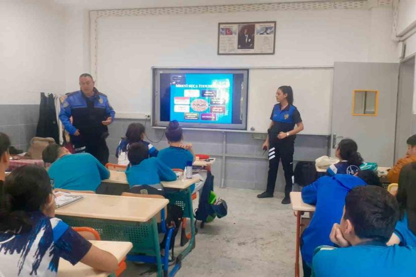 Öğrenciler polisliği tanıdı, güvenlik kurallarını öğrendi