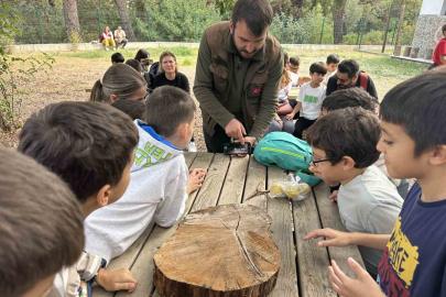 Öğrenciler yaban hayatını yakından tanıdı