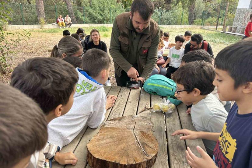 Öğrenciler yaban hayatını yakından tanıdı