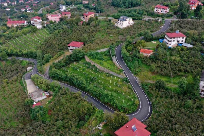 Ordu’da yolların standardı yükseliyor
