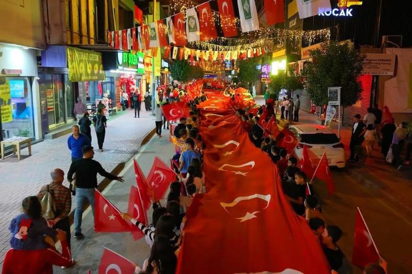 Osmaniye’de Cumhuriyet’in 102. yılı coşkusu