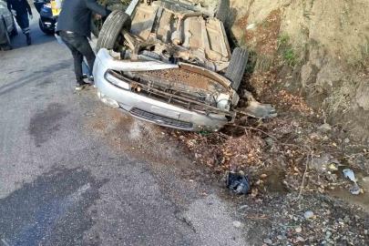 Osmaniye’de otomobil şarampole devrildi: 1’i çocuk 6 yaralı