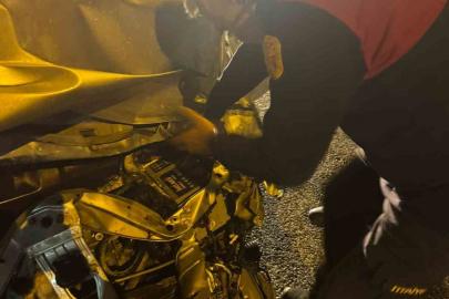 Osmaniye’de otomobil takla attı: 1 yaralı