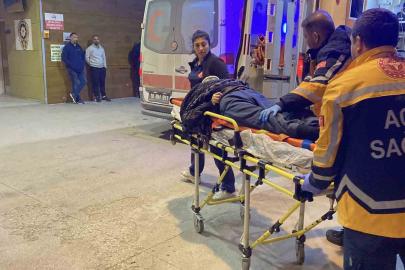 Otobüsün çarptığı adam ağır yaralandı