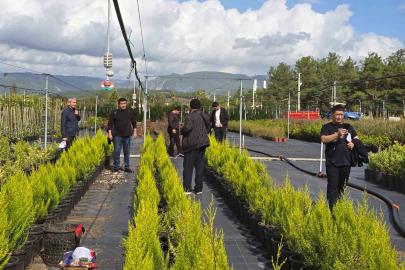 Özbek ormancılar Muğla’da incelemelerde bulundu