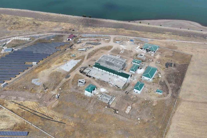 Patnos İçmesuyu Arıtma Tesisinde çalışmalar hızla sürüyor