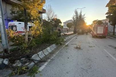 Patnos’ta hız kazaya neden oldu: 2 Yaralı
