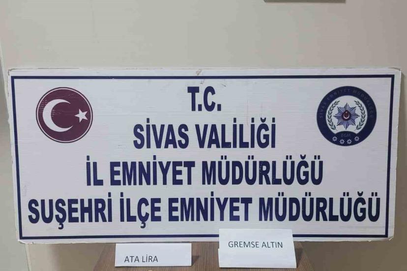 Piyasa değeri 1 milyon lira olan sahte altın ele geçirildi, 1 kişi tutuklandı