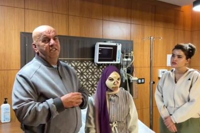 Polis memuru Şahin, Gazze’deki savaş mağduru Esma’ya umut oldu