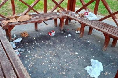 Sahil keyfi çöplüğe döndü: Vatandaş cezai işlem istiyor