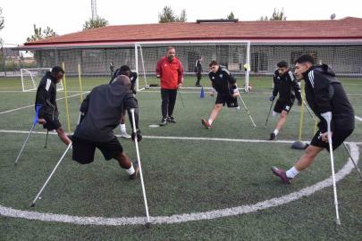 Şahinbey Belediyesi Ampute Futbol Takımı yeni sezona hazırlanıyor