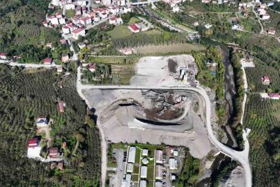 Salıpazarı Barajı’nın yüzde 61’i tamam