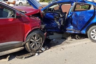 Samandağ’da trafik kazası:  5 yaralı