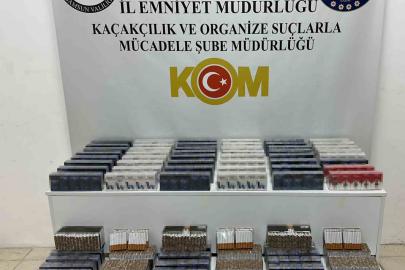 Samsun polisinden kaçak sigara operasyonu: 19 bin 300 makaron ele geçirildi