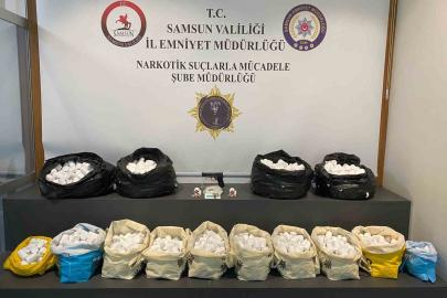 Samsun’da 105 bin uyuşturucu hap ele geçti: 5 gözaltı