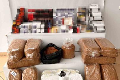 Samsun’da kaçak tütün mamulleri operasyonu