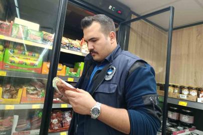 Sandıklı’da zincir marketlere yönelik denetim