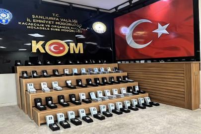Şanlıurfa’da 9 milyon 600 bin TL değerinde 645 adet kaçak telefon ele geçirildi