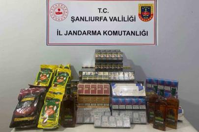 Şanlıurfa’da kaçakçılara operasyon